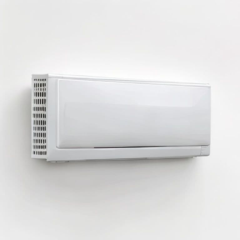 White inverter BreezeLine window air conditioner with display